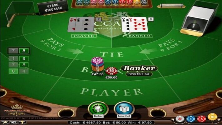 Luật chơi của trò chơi baccarat