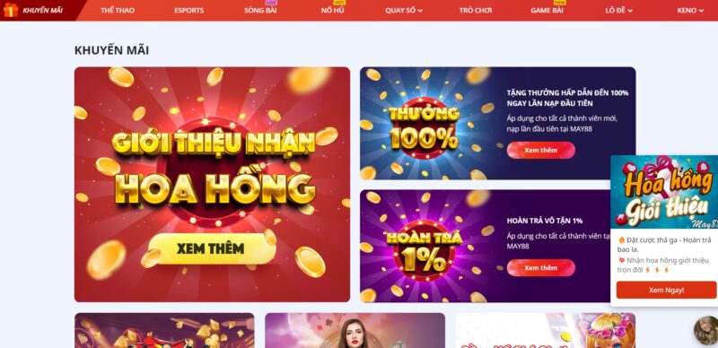 Cách thức tham gia game slots Phượng Hoàng Lửa tại link vao May88