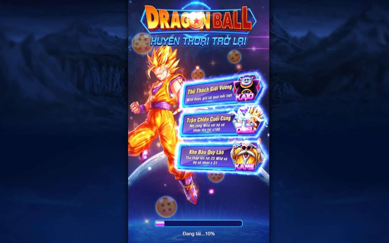 Giới thiệu trò chơi Dragon Ball tại link vao May88